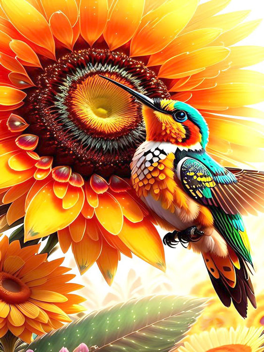 SUNFLOWER BLESSINGS_40X30cm Diamond Painting Kit DIY Hobby ART