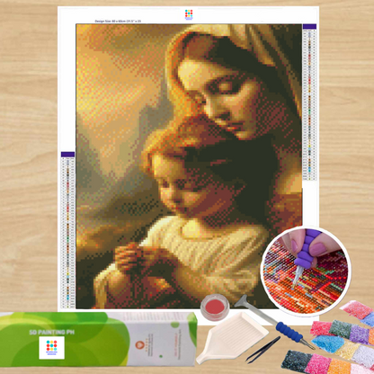 A Mother's Love 40HX30W - Diamond Painting - DIY Hobby Art