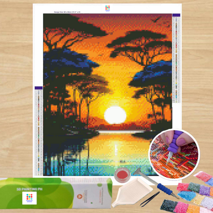 Hakuna Matata 40hx30w - Diamond Painting - DIY Hobby Art