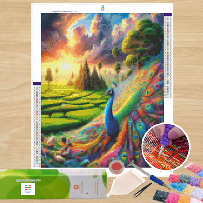 Infinity Terraces 40HX30W - Diamond Painting - DIY Hobby Art