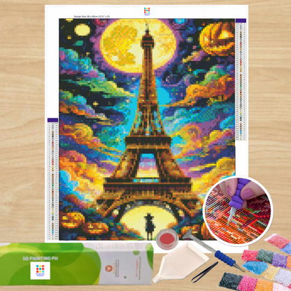 Magic of Paris 40HX30W - Diamond Painting - DIY Hobby Art