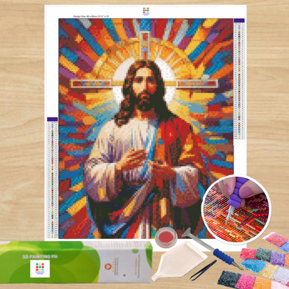 Sacred Mossaic 40HX30W - Diamond Painting - DIY Hobby Art