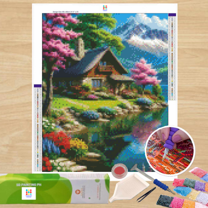 Summit Lifestyle 40HX30W - Diamond Painting - DIY Hobby Art