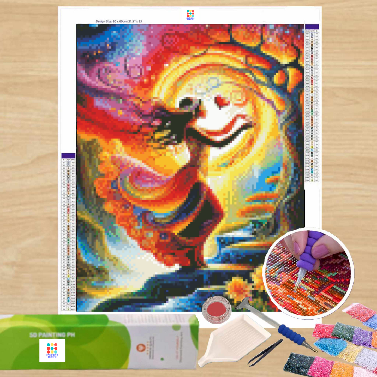 Venus Love 40HX30W - Diamond Painting - DIY Hobby Art