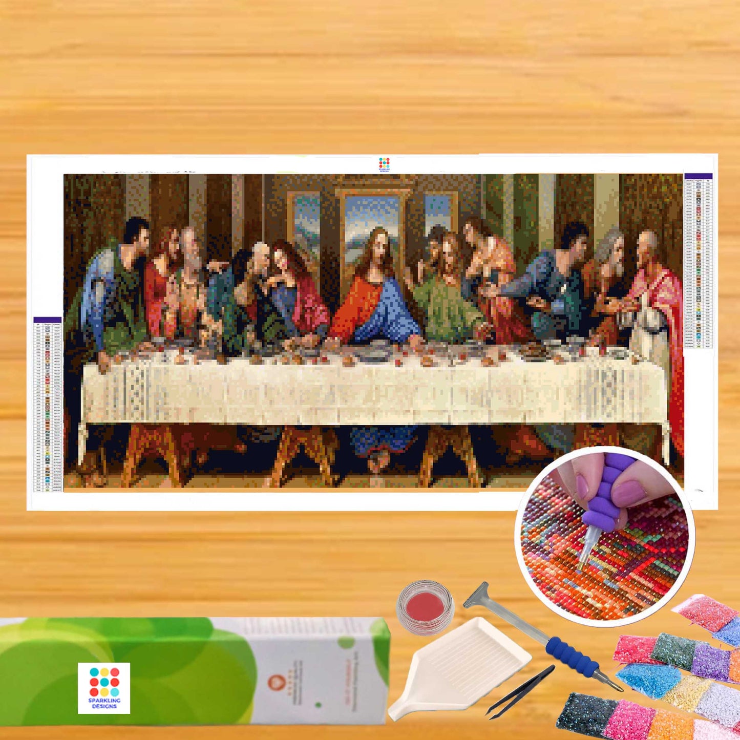 The Last Supper_40hx80w Diamond Painting Kit DIY Hobby ART